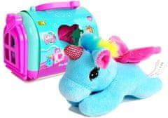 Lean-toys Jednorožec Pony Transporter Maskot v prepravnom kufríku