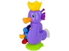 Lean-toys Hračka do vane Vodopádová sprcha s morským koníkom