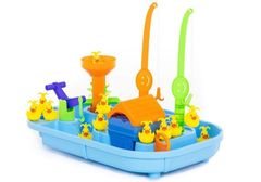Lean-toys Hra "Catch the duck" 2 hráči Vodná stopa 40541