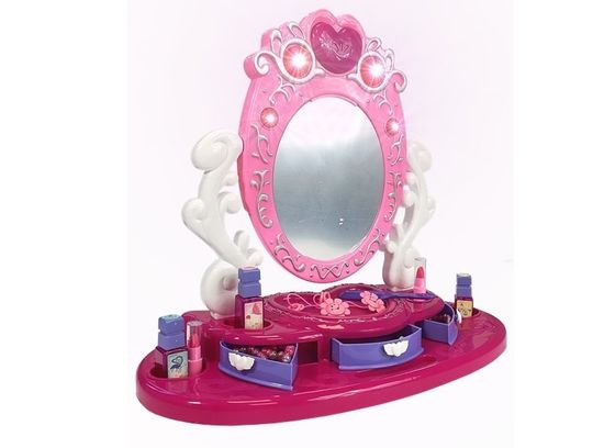 Mamido Ružový toaletný stolík so zvukmi a svetielkami