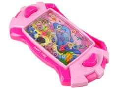 Lean-toys Arkádová herná konzola Water Dolphin Pink