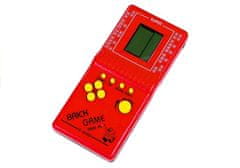 Lean-toys Elektronická vrecková hra Tetris Red