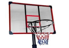 Lean-toys Basketbal Basketbalový mobilný nastaviteľný stojan 200-305cm