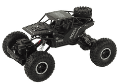 Lean-toys RC Rover 1:16 diaľkovo ovládané čierne auto