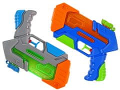 Lean-toys Záhradná súprava dvoch vodných pištolí Grey Blue