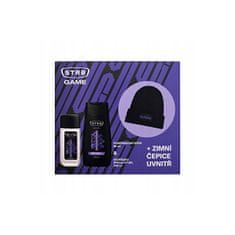 STR8 Game - parfémovaný sprej 85 ml + sprchový gel 250 ml + čepice