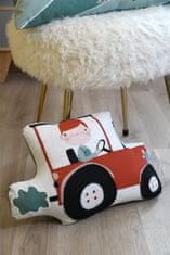 Lovely Casa Detský vankúš traktor Tom 40 x 28 cm