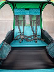 Bellelli Kombinovaný kočík Trailblazer pre 2 deti zelený