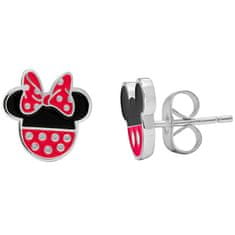Disney Strieborné náušnice kôstky Mickey and Minnie Mouse ES00007SL.CS
