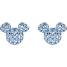 Disney Trblietavé strieborné náušnice kôstky Mickey Mouse ES00081SL.CS