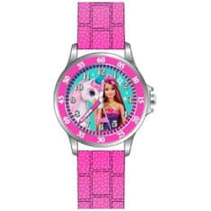 Disney Time Teacher Dětské hodinky Barbie a jednorožec BDT9001