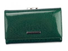 Gregorio Dámska stredná kožená peňaženka Azalea, zelená