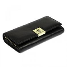 Dámska kožená peňaženka Gregorio Libertad, čierna