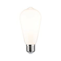 Paulmann PAULMANN Klasická White LED žiarovka ST64 E27 7W 2700K stmievateľné opál 29118