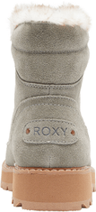 ROXY Dámske kožené členkové topánky Sadie ARJB700751-OLV (Veľkosť 36)