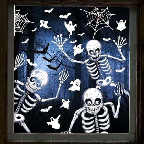 HOME & MARKER® Nálepky na okno na Halloween | SPOOKCLINGS