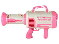 Mamido Bublifuk bazooka Space rocket ružový