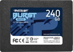 Patriot SSD disk Burst Elite 2,5" 240GB, SATA III