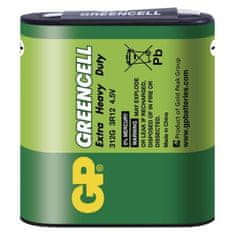 GP Zinko-chloridová batéria GP Greencell 3R12 (4,5V)
