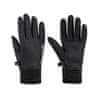 MEATFLY Pánske rukavice Powerstretch Black/white (Veľkosť M)