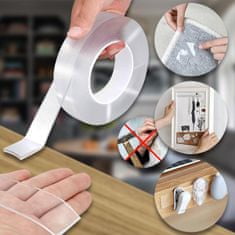 Mormark Viacúčelová obojstranná lepiaca páska na opakované použitie | STICKYTAPE