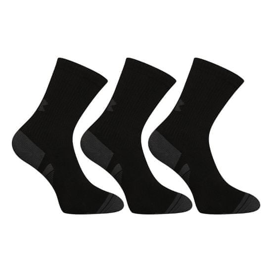 Under Armour 3PACK ponožky čierne (1379521 001)