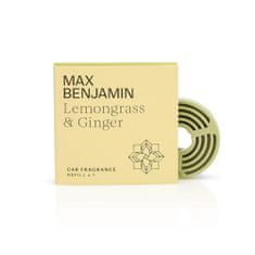 Max Benjamin MAX BENJAMIN náhradná náplň do auta Lemongrass & Ginger