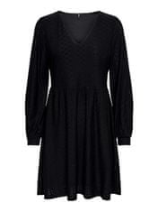 ONLY Dámske šaty ONLSANDRA Regular Fit 15307372 Black (Veľkosť L)