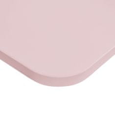 Univerzálna stolová doska 138x80x1,8 cm Ružová