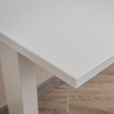 Univerzálna stolová doska 158x70x1,8 cm biela