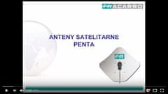 Oceľová satelitná anténa Fracarro PENTA85 tehla