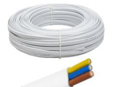 Plochý elektrický kábel YDYpżo 3x1,5 450/750V