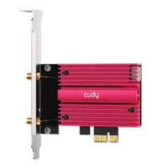 Sieťová karta PCI-E WiFi 6E AX5400 BT 5.2 2x5