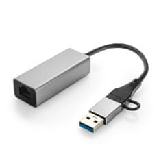 Adaptér USB na zásuvku RJ45 1000Mbps SPU-A16