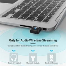 B10A Bluetooth audio vysielač 5.0 USB 1Mii 20m