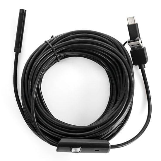 shumee USB endoskopická kamera 3v1 IP67 7mm SPU-E01 10m