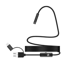 USB endoskopická kamera 3v1 IP67 7mm SPU-E01 3,5m
