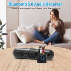 B06T3 Bluetooth audio prijímač 5.0 50m gombík
