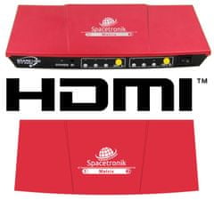 Maticový extender HDMI 3/2 Spacetronik SPH-M32EHQ