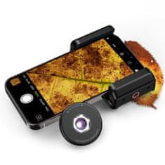 Objektív digitálneho mikroskopu pre telefón 100x LED