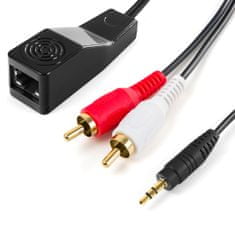 Audio adaptér 2RCA cez LAN kábel do konektora SPA-A01