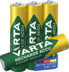Nabíjacie batérie VARTA LR03 AAA 1,2 V 1000 mAh 4ks