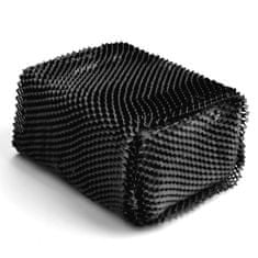 Rezaný papier Honeycomb Black 30cm x 100m