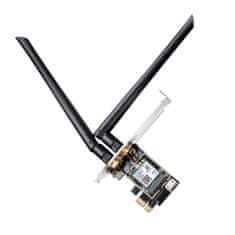 Sieťová karta PCI-E WiFi 6 AX5400 BT 5.2 2x5 dBi