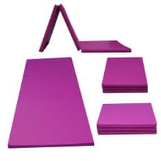 ABC CONNECT Gymnastický matrac 195x85 fialový
