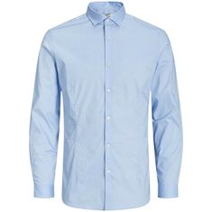 Jack&Jones Pánska košeľa JJPRPARMA Slim Fit 12097662 Cashmere Blue (Veľkosť XXL)