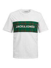 Jack&Jones Pánske pyžamo JACJJ Standard Fit 12246380 White (Veľkosť XL)