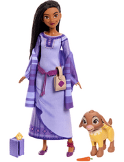 Disney Prianie Bábika Asha so zvieracím kamarátom na cestách HPX25