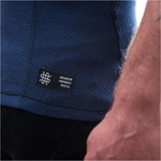 Sensor Tričko Merino DF - pánske, krátke, tmavomodré - veľkosť S
