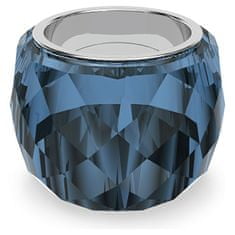 Swarovski Masívny prsteň s modrým kryštálom Nirvana 547437 (Obvod 52 mm)